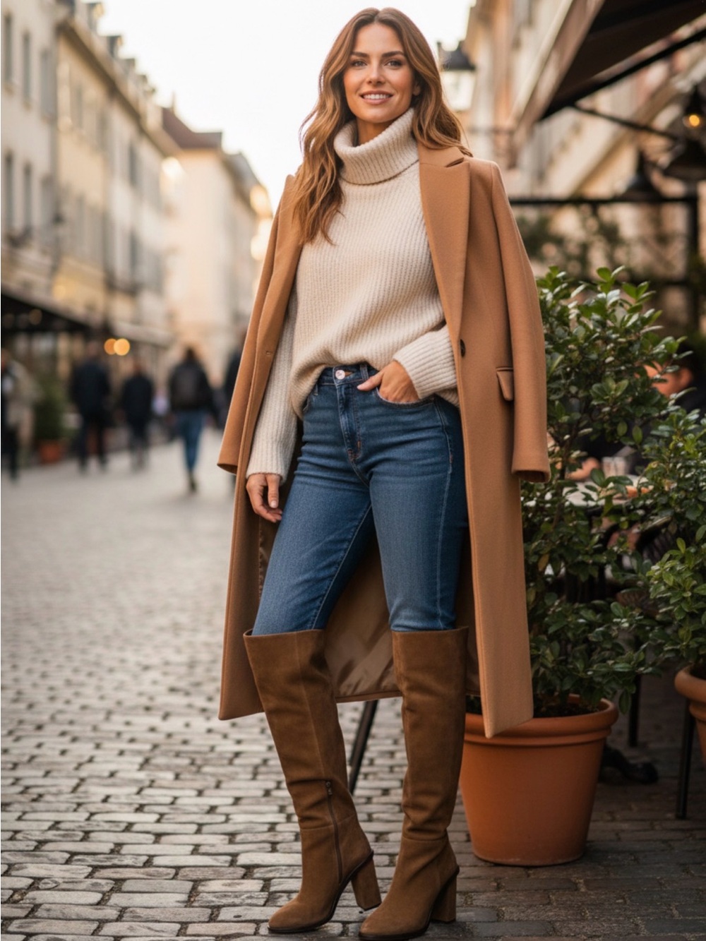 Gianni Bini BARRINE Over the Knee Suede Boots